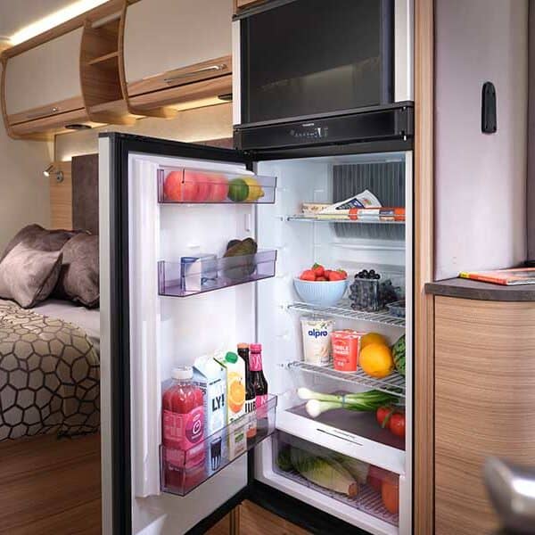 Image of the fridge compartment inside the Alicanto Grande Evora